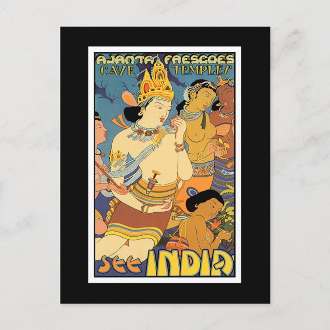 Postcard: See India Postcard (Front)