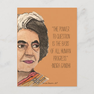 Postcard "Sisterhood" series- Indira