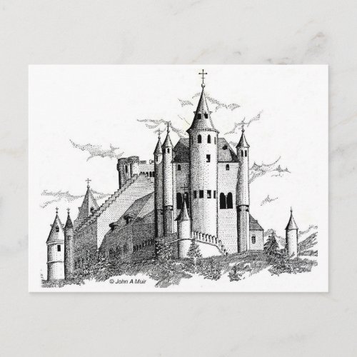 Postcard _ Spanish Castle