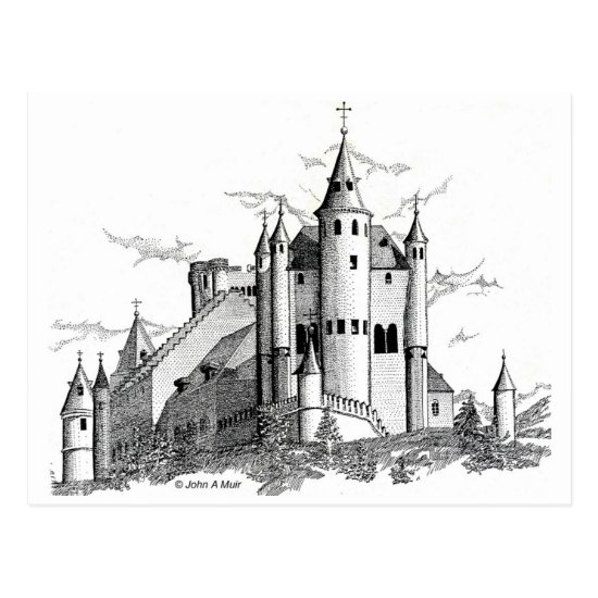 Postcard - Spanish Castle