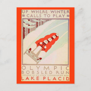 Postcard-Sports/Games-Vintage Sports Art 17 Postcard