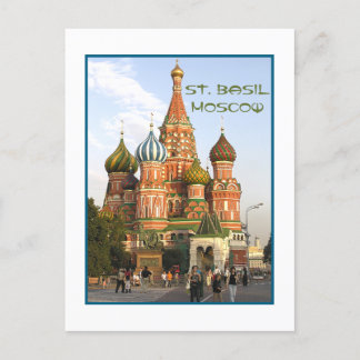 postcard, "St.Basil's, Moscow" Postcard