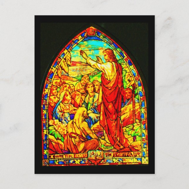 Postcard-Stained Glass-21 Postcard (Front)