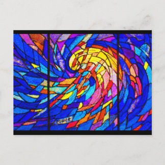 Postcard-Stained Glass-6 Postcard