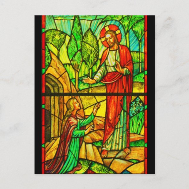 Postcard-Stained Glass-8 Postcard (Front)