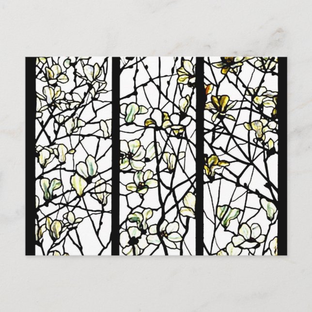 Postcard-Stained Glass-Louis Tiffany 10 Postcard (Front)