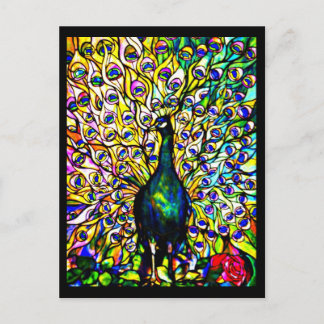 Postcard-Stained Glass-Louis Tiffany 19 Postcard