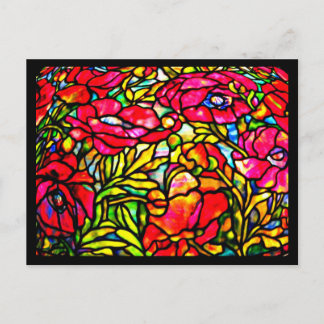 Postcard-Stained Glass-Louis Tiffany 20 Postcard