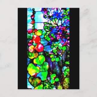Postcard-Stained Glass-Louis Tiffany 4 Postcard