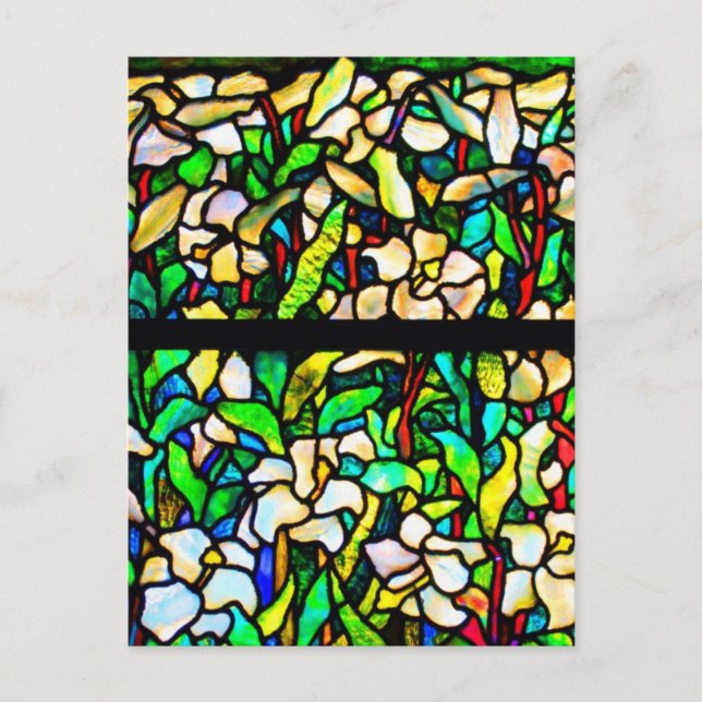 Postcard-Stained Glass-Tiffany 14 Postcard (Front)