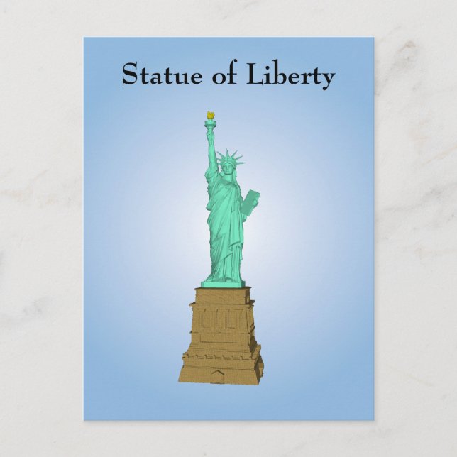 Postcard: Statue of Liberty Postcard (Front)