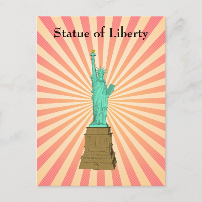 Postcard: Statue of Liberty Postcard (Front)