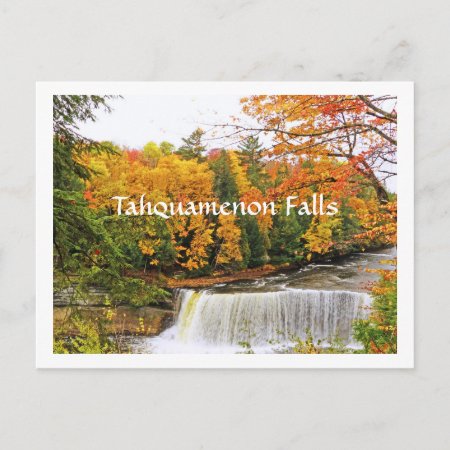 Postcard, Tahquamenon Falls /fall Color Postcard