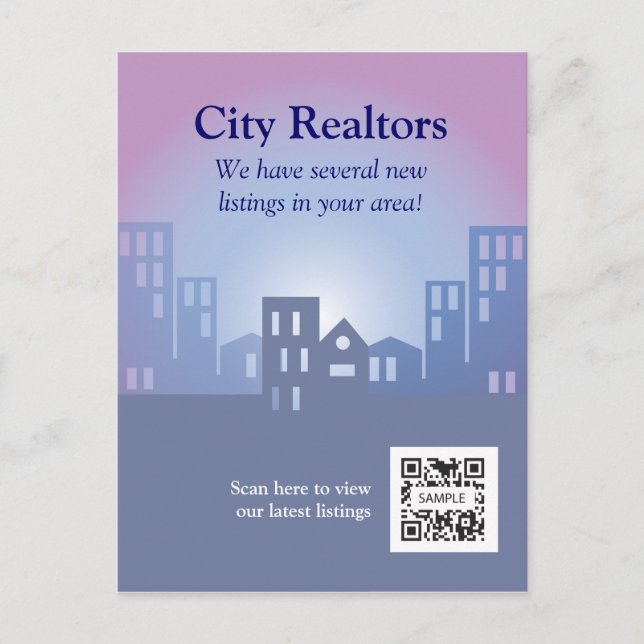 Postcard Template City Realtors (Front)