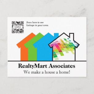 Postcard Template House Realtors