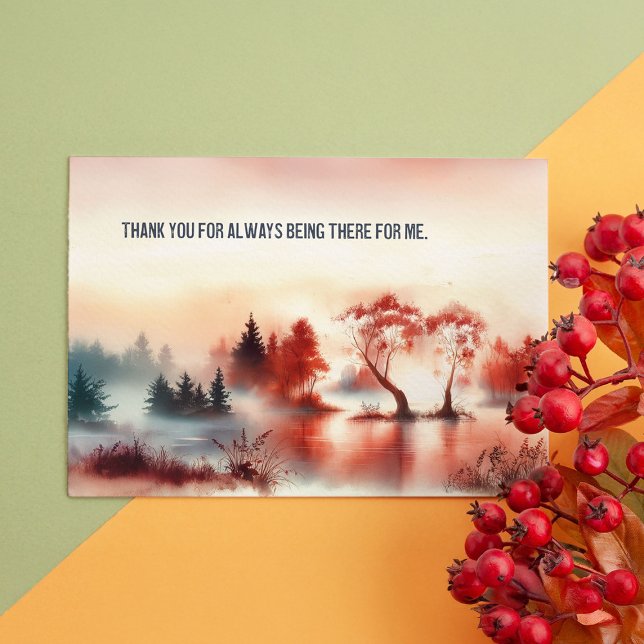 Postcard "Thank you for always being there for me" (Creator Uploaded)