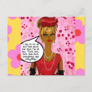 Postcard- the beach fixes everything postcard