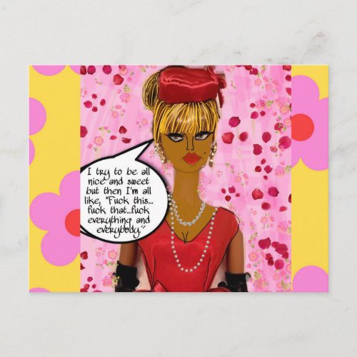 Postcard- the beach fixes everything postcard