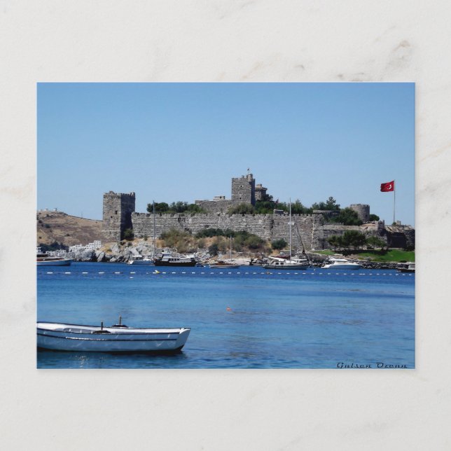 Postcard The Castle Of Bodrum - Turkey (Front)