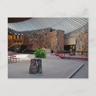 Postcard The Temppeliaukio Church, Finland