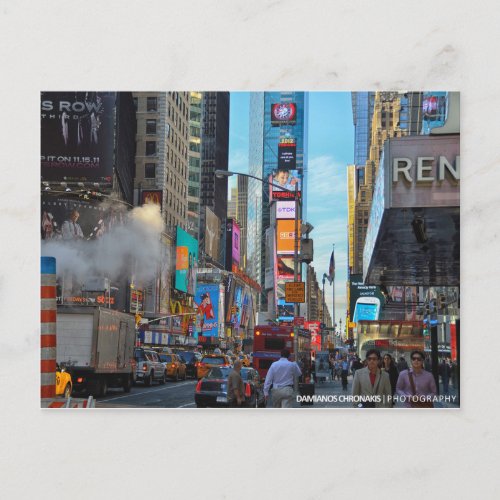 Postcard Times Square NYC