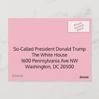 Postcard to President Trump