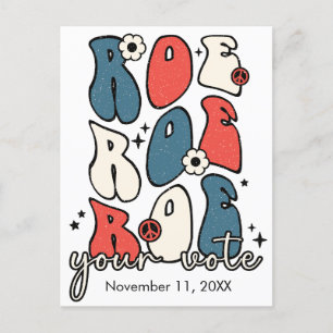 Postcard to Voters Abortion Rights Custom Postcard