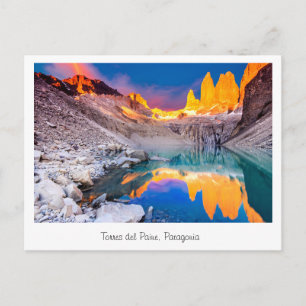 Postcard, Torres del Paine Patagonia Postcard
