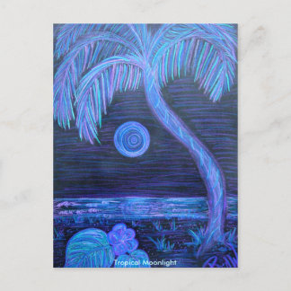 Postcard - Tropical Moonlight
