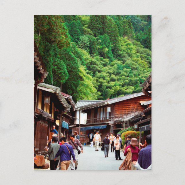 Postcard Tsumago, Nagano, Japan (Front)