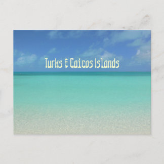 postcard, "TURKS & CAICOS ISLANDS" Postcard