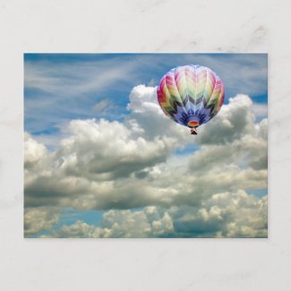 Postcard - UP ... Up ... up ...