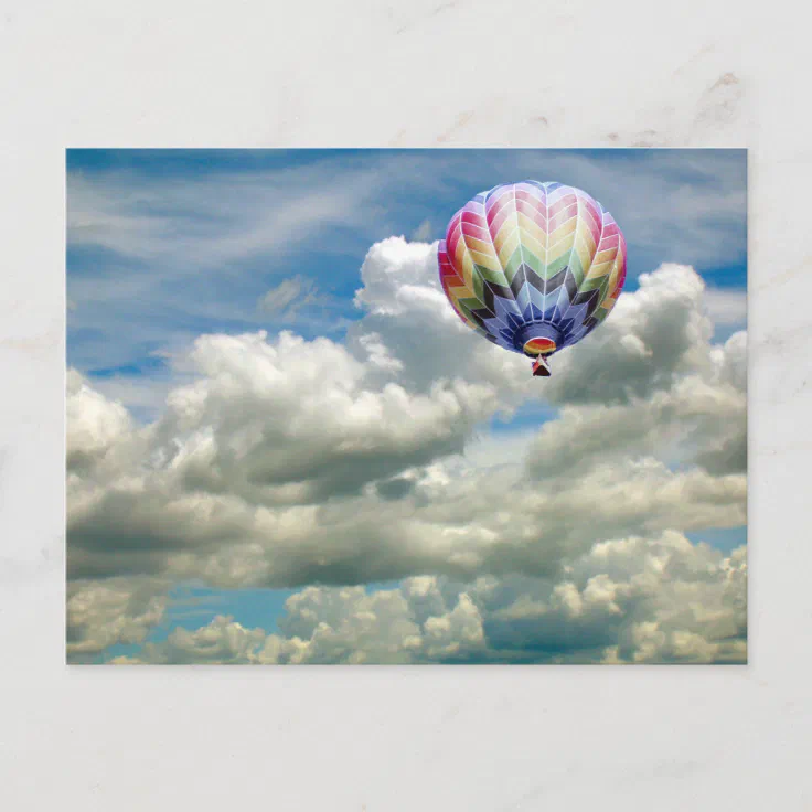 Postcard - UP ... Up ... up ... (Front)