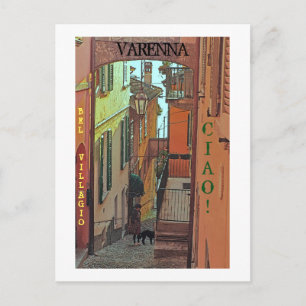 postcard/VARENNA,ITALY/BEAUTIFUL VILLAGE/CIAO! Postcard