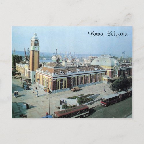Postcard Varna Bulgaria