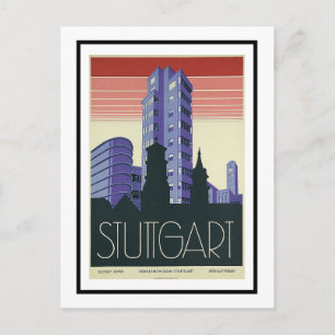 Postcard - Verkehrsverein Stuttgart