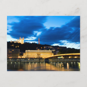 Postcard Vieux Lyon, Rhône-Alpes, France