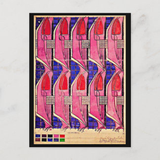 Postcard-Vintage Art-Charles Rennie Mackintosh 12 Postcard