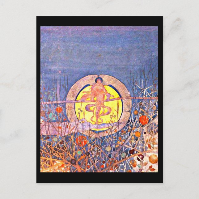 Postcard-Vintage Art-Charles Rennie Mackintosh 17 Postcard (Front)