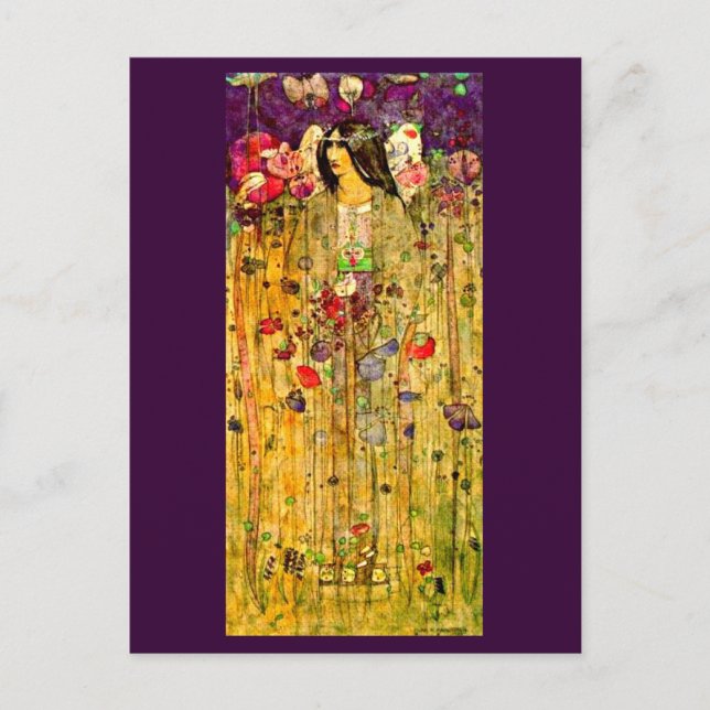Postcard-Vintage Art-Charles Rennie Mackintosh 4 Postcard (Front)