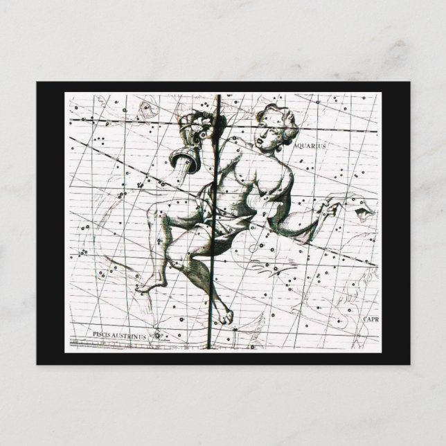 Postcard-Vintage Astrology/Divination 11 Postcard (Front)