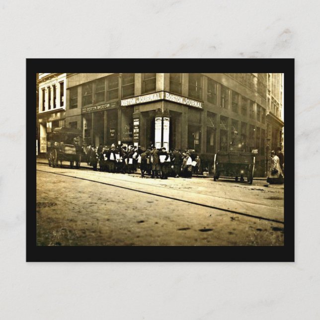 Postcard-Vintage Boston Photography 37 Postcard (Front)