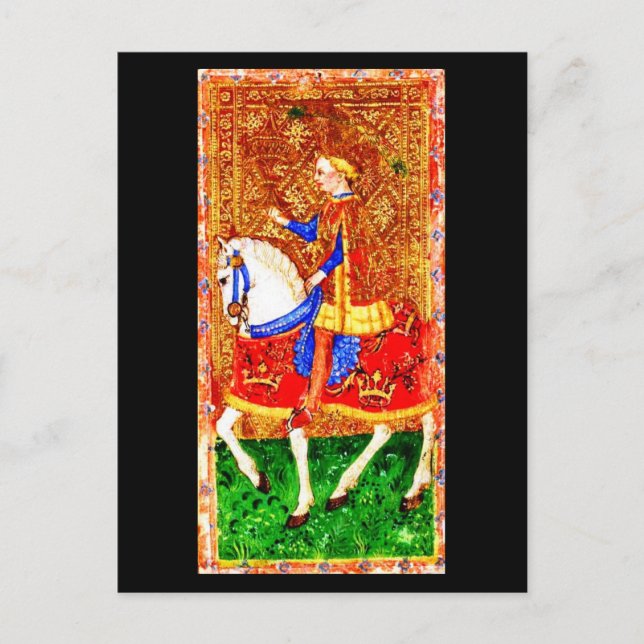 Postcard-Vintage Divination-Tarot 25 Postcard (Front)