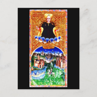 Postcard-Vintage Divination-Tarot 4 Postcard