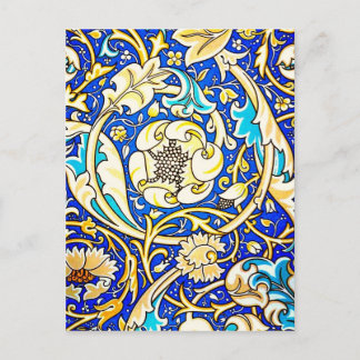 Postcard-Vintage Fabric/Fashion-William Morris 20 Postcard