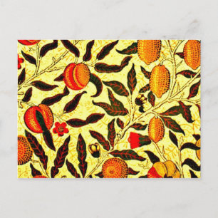 Postcard-Vintage Fabric/Fashion-William Morris 22 Postcard