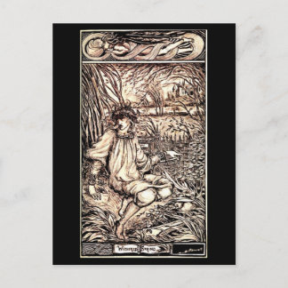 Postcard-Vintage Illustration-Aubrey Beardsley 16 Postcard