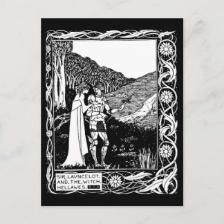 Postcard-Vintage Illustration-Aubrey Beardsley 1 Postcard