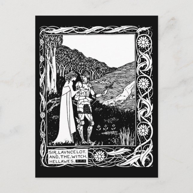 Postcard-Vintage Illustration-Aubrey Beardsley 1 Postcard (Front)