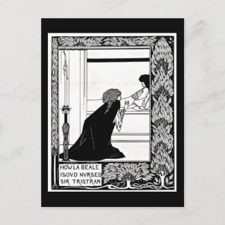 Postcard-Vintage Illustration-Aubrey Beardsley 21 Postcard